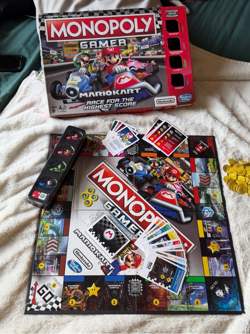 Monopoly Gamer Mario Kart Edition Board Game